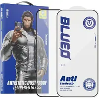 BlueO - Anti-Static HD Glass - iPhone 12 / iPhone 12 Pro - Black (Apple iPhone 12, Apple iPhone 12 Pro), Téléphone portable : film de protection, Noir