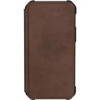 Uag Etui de téléphone portefeuille Metropolis pour l'Apple iPhone 12 Mini - Leather Brown