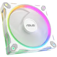 Asus Prime Mr120 Fan Argb Reverse White (120 mm, 1x), Ventilateur PC, Blanc, Multicolore