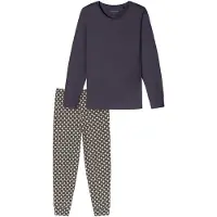 Schiesser Pyjama ' Comfort Essentials ' graphite