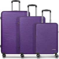 Franky Ensemble de bagages 'Dallas 3.0' mauve