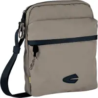 Camel active Sac à bandoulière 'Terra' olive / noir