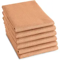 DDDDD Torchon DDDDD Logo Pastel Peach (Lot de 6)