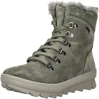 Legero Bottines à lacets vert clair