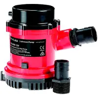 Johnson Pump 1600gph Heavy Duty Bilge Pump 3.5a 24v Rose