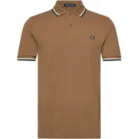 Fred perry Polo Twin Tipped M3600 Marron Z60