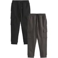 Next Pantalon gris foncé / noir