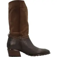 Hispanitas pour femme. PHI254298 Bottes en cuir Verona marron (40), 3 à 5 cm, Aucun, Casuel