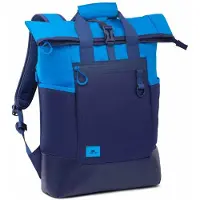 Rivacase Dijon sacoche pour ordinateur portable 39.6 cm (15.6") Sac à dos Bleu