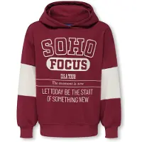 Only & Sons Junior Sweat 'OSJCATER' rouge / blanc