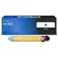 PrintAbout Toner compatible pour Ricoh 841928 (MP C2503) - Cyan - Grande capacité