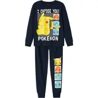 Name it Abel Pokemon Long Sleeve Pyjama Bleu 9-10 Years Garçon