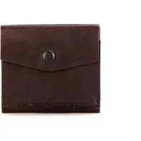 Spikes & Sparrow Cuir porte-monnaie Bronco Wallet RFID Dark Brown marron foncé