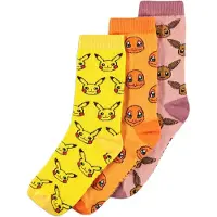 Difuzed Pokémon Three Icons Socks Multicolore EU 35-38