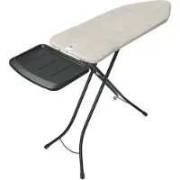 Brabantia C AVEC REPOSE-FER POUR GÉNÉRATEUR À VAPEUR - 124 X 45 CM - DENIM GREY