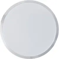 Brilliant Plafonnier LED Livas avec détecteur de présence, 33 cm, 2400 lm, 3000 K, couleur nickel