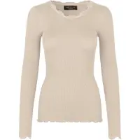 Rosemunde T-shirt écru / brocart