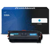 PrintAbout Toner compatible pour HP 508A (CF361A) - Cyan