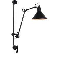 DCW éditions Gras n°210 Applique Black|Copper | Conical
