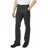 Lee cooper Hommes Pantalon de travail cargo noir LCPNT205-BLK