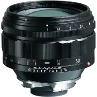 Voigtländer Objectif Nokton 1.0/50mm asphérique VM noir