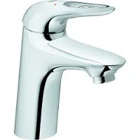GROHE Eurostyle Mitigeur monocommandé pour lavabo, S-Size, saillie 110mm, sans vidage, manette ouverte, 32468003