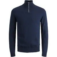 Jack & Jones Pull zippé 1/2 Marine Emil homme