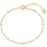 Glanzstücke Bracelet or / rose clair