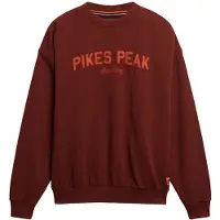 Superdry Sweat-shirt marron / rouge