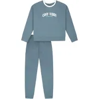 Schiesser Pyjama 'Nightwear' bleu