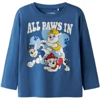 TWO SOON T-Shirt 'Paw Patrol' bleu roi / bleu clair / rouge / blanc cassé