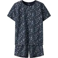 TWO SOON Pyjama bleu nuit / bleu clair / blanc