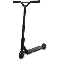 LifeGoods Stuntstep Fly X - 6+ Years - Marchepied pour enfants - Garçons/Filles - 100mm - 100KG - Noir/Blanc
