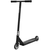 LifeGoods Trottinette - Stuntstep Pro X - T-bar - HIC - Garçons/Filles - 110mm - 100KG - Noir