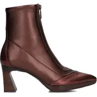 Hispanitas pour femme. CHI254186 Bottines Atlanta en cuir bordeaux bordeaux (37), 5 à 8 cm, Fermeture éclair, Casuel