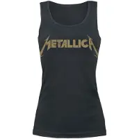 Metallica Top de - Hetfield Iron Cross Guitar - S - XXL - pour Femme - noir - Taille S