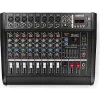VONYX AM8A (Studio et mixeur live), Table de mixage, Noir