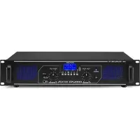 Fenton Amplificateur de puissance FPL2000 (Stade final), Processeur d’effets audio, Noir