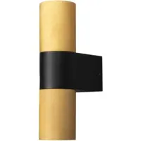 Konstsmide Briquet haut et bas Temi noir avec de l'or