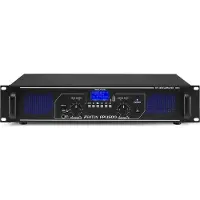 Fenton Amplificateur de puissance FPL1500 (Stade final), Processeur d’effets audio, Noir