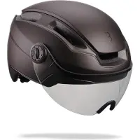 Bbb Casque Cycling Indra Face Shield, couleur noire mate - pour une pratique du vélo électrique et du vélo en général, offrant une protection optimale.
