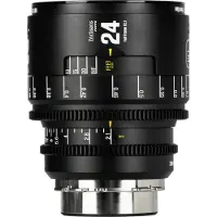 7artisans 24T21B-EF INF 24mm T2.1 INFINTE EF Mount (Black) (Canon EF, Plein format), Objectif, Noir