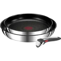 Tefal L97390 Pfannen-Set INGENIO PREFERENCE silber 3-tlg., 1 Set