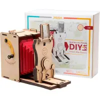 JollyLook Appareil photo argentique DIY A Monter soi-même Bois Clair