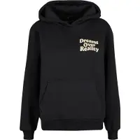 Miss Tee Sweat-shirt 'Dreams Over Reality' beige / noir
