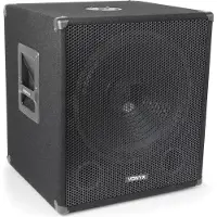 VONYX / Skytec Caisson de grave 600W DJ PA sono subwoofer 15" basses