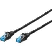 Digitus Câble patch Premium, cat. 5e, SF/UTP, 3,0 m, noir