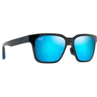 Maui jim Punikai Polarized Sunglasses Noir Blue Hawaii/CAT3