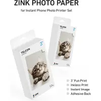 Telesin 50X Paper For Portable Photo-Printer (T-P7-PLP-02) (50 pcs)