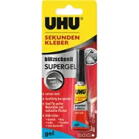 UHU Colle instantanée super gel (3 g, 3.10 ml)